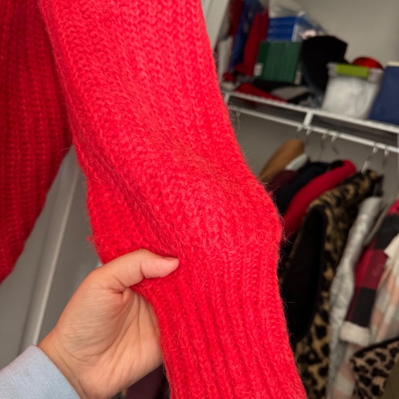 Sezane Emile Cardigan in Red - Picture 6 of 10